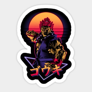 Retro Devil Sticker